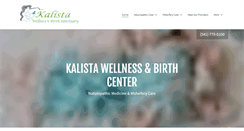 Desktop Screenshot of kalistawellness.com